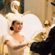 Illustration for article titled F—k Yes to Snow Whites Ridiculous Swan Dress In this new emMirror Mirror/em featurette!